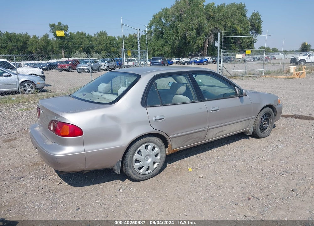 2002 TOYOTA COROLLA LE VIN: 1NXBR12EX2Z600268