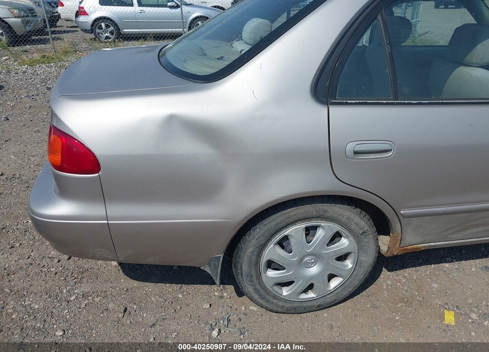 2002 TOYOTA COROLLA LE VIN: 1NXBR12EX2Z600268