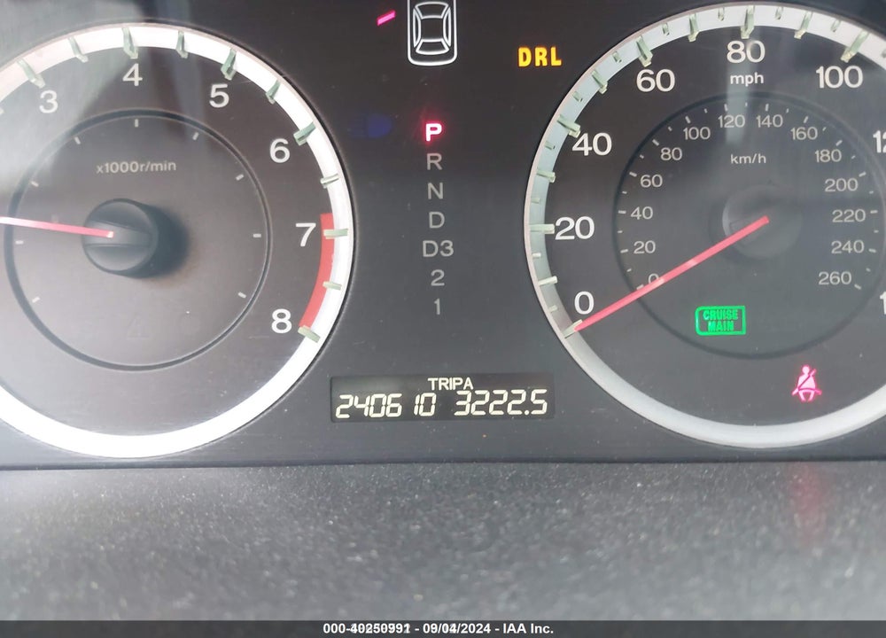 2009 HONDA ACCORD 2.4 LX VIN: 1HGCP26339A131017