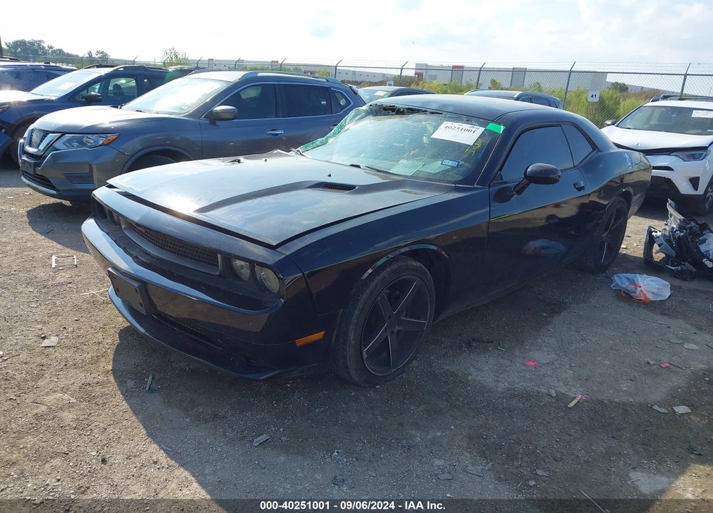 2014 DODGE CHALLENGER SXT VIN: 2C3CDYAG0EH302438