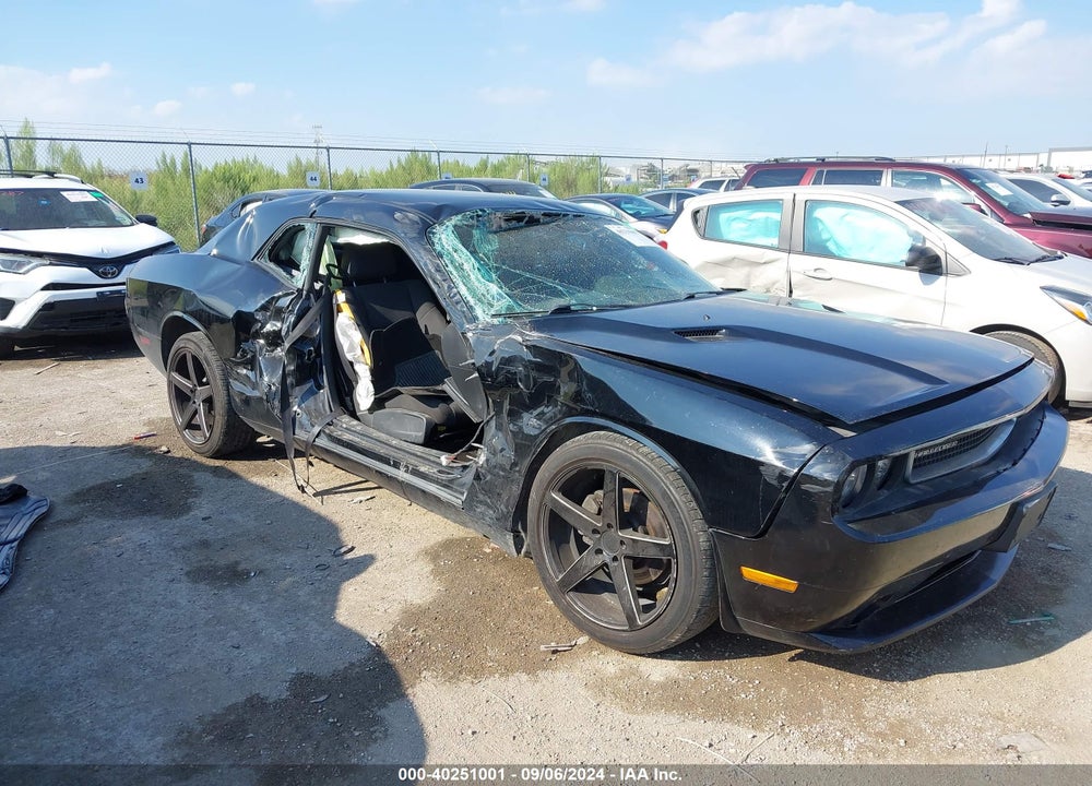 2014 DODGE CHALLENGER SXT VIN: 2C3CDYAG0EH302438