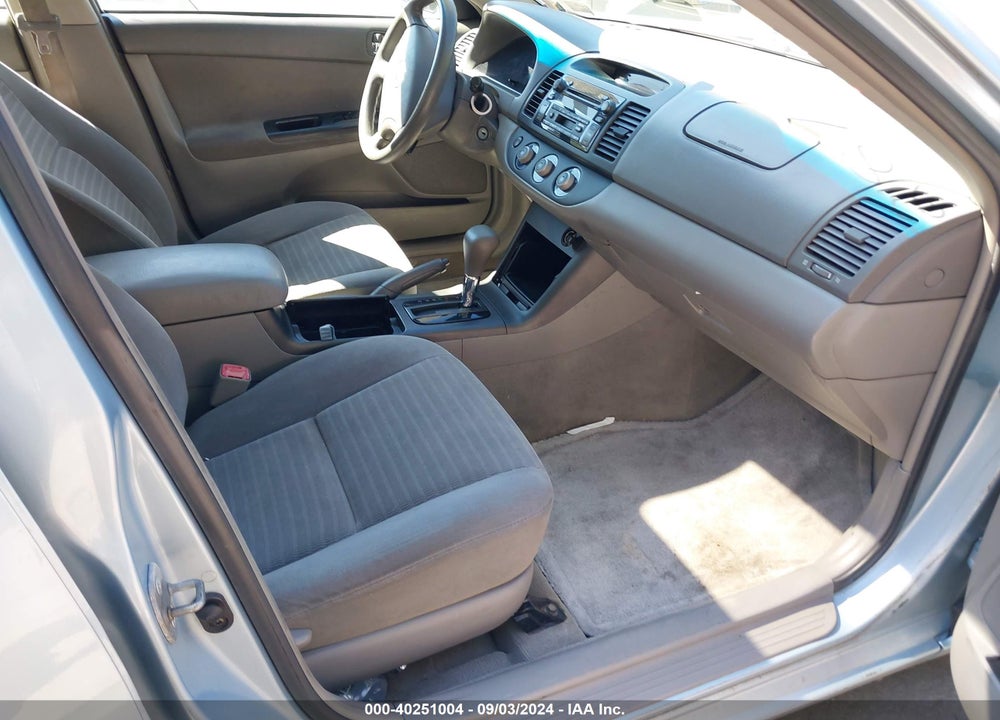 2005 TOYOTA CAMRY LE VIN: 4T1BE32K25U995287