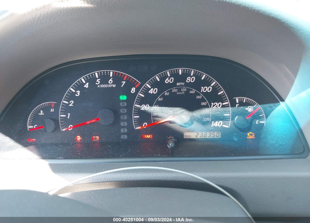 2005 TOYOTA CAMRY LE VIN: 4T1BE32K25U995287