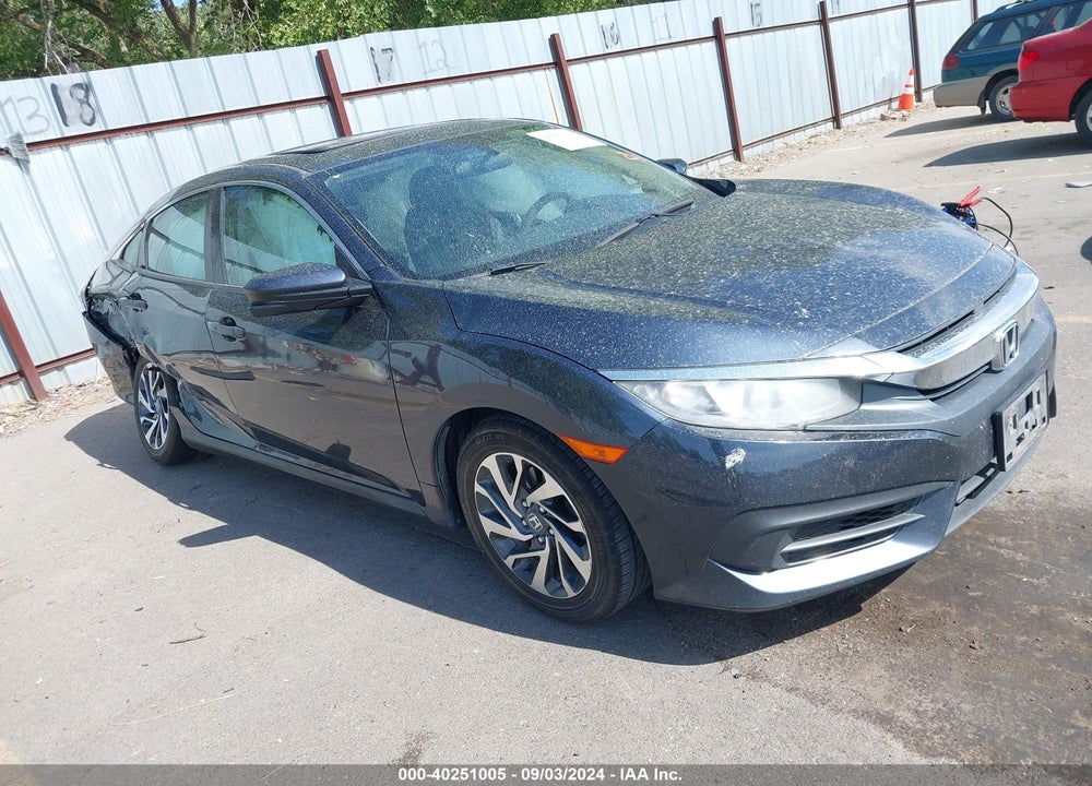2016 HONDA CIVIC EX VIN: 19XFC2F76GE023155