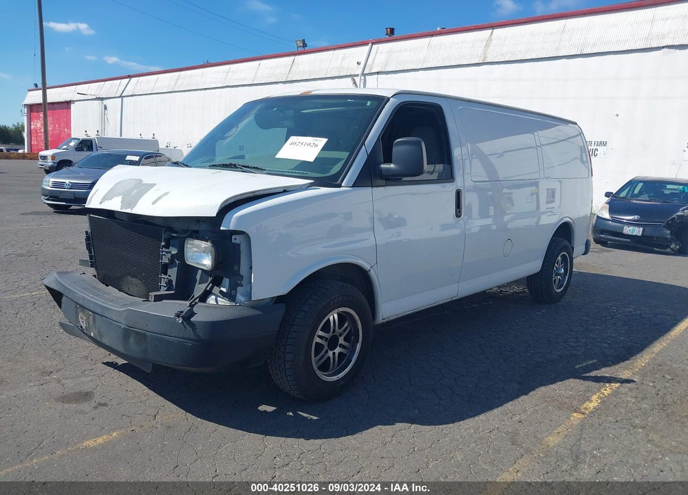 2007 CHEVROLET EXPRESS WORK VAN VIN: 1GCFG15X871125284
