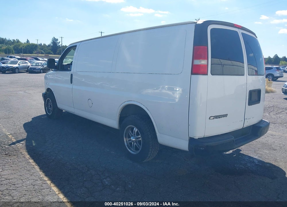 2007 CHEVROLET EXPRESS WORK VAN VIN: 1GCFG15X871125284