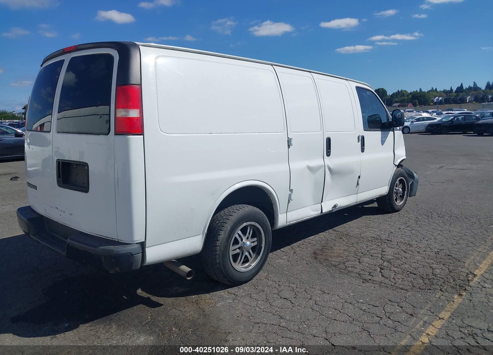 2007 CHEVROLET EXPRESS WORK VAN VIN: 1GCFG15X871125284
