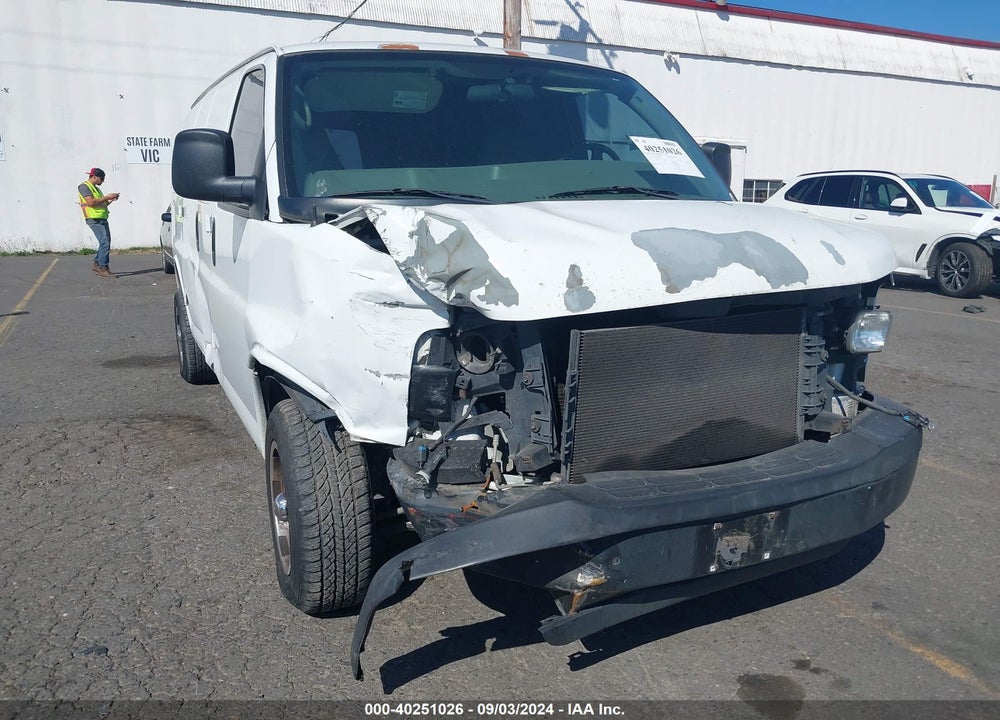 2007 CHEVROLET EXPRESS WORK VAN VIN: 1GCFG15X871125284
