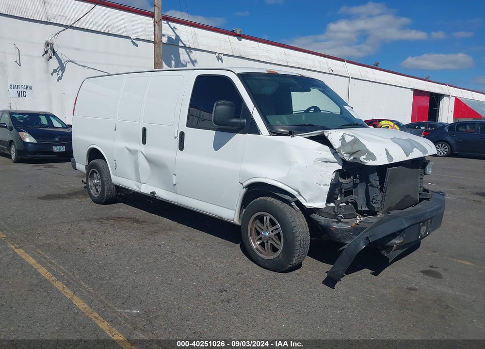 2007 CHEVROLET EXPRESS WORK VAN VIN: 1GCFG15X871125284