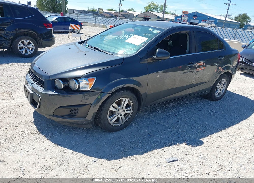 2016 CHEVROLET SONIC LT AUTO VIN: 1G1JC5SH9G4131161