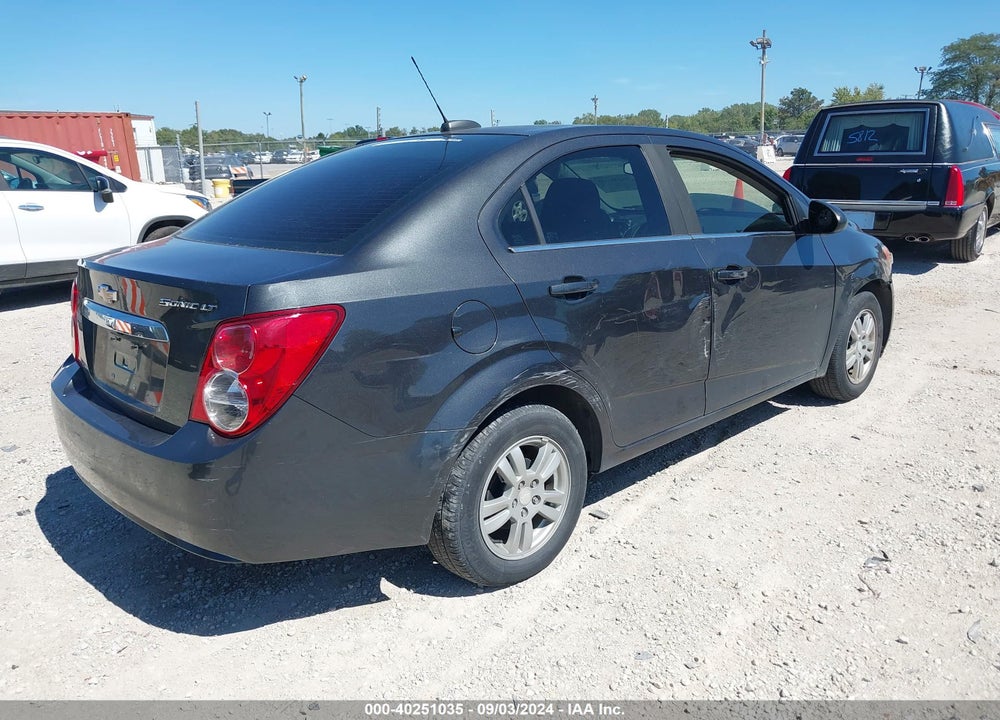 2016 CHEVROLET SONIC LT AUTO VIN: 1G1JC5SH9G4131161
