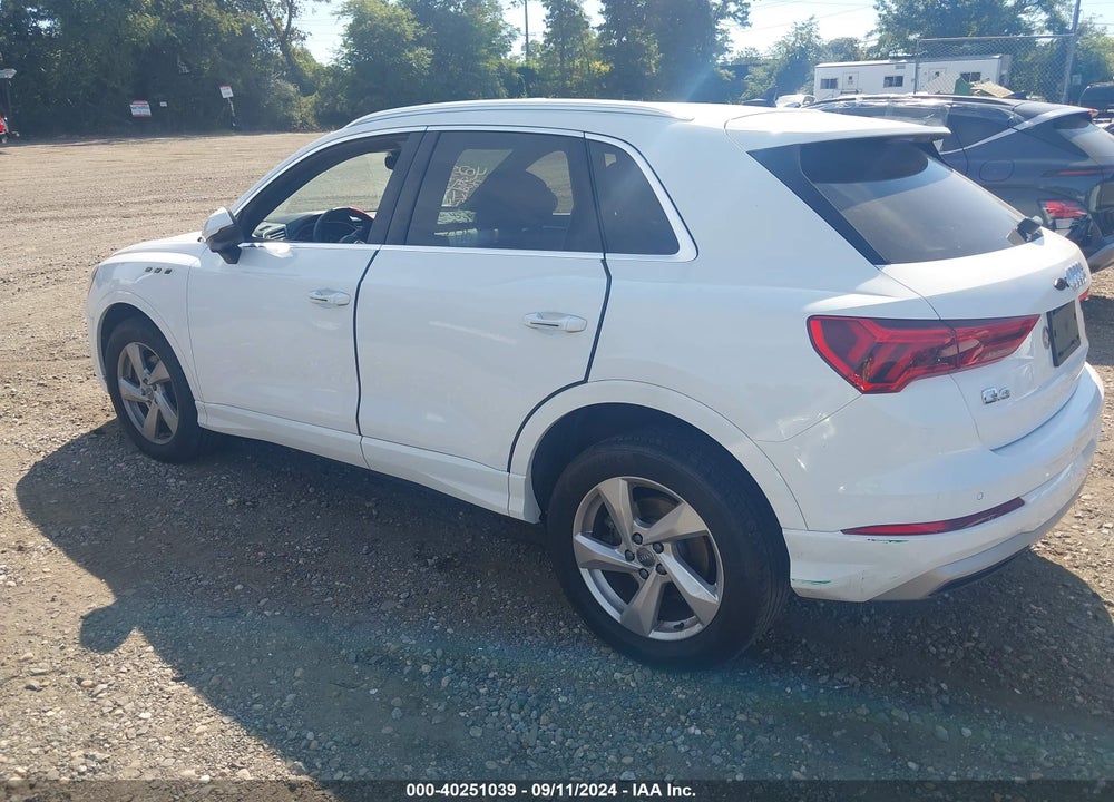 2020 AUDI Q3 PREMIUM 45 TFSI QUATTRO TIPTRONIC VIN: WA1AECF32L1075638
