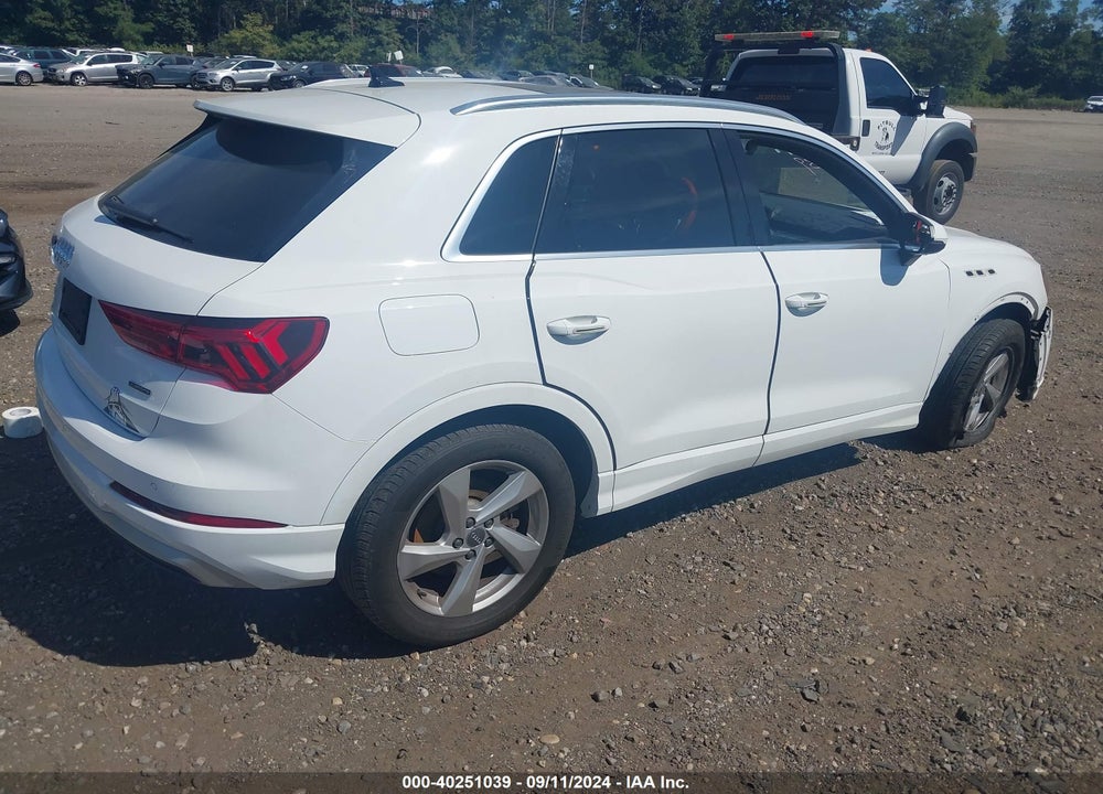 2020 AUDI Q3 PREMIUM 45 TFSI QUATTRO TIPTRONIC VIN: WA1AECF32L1075638