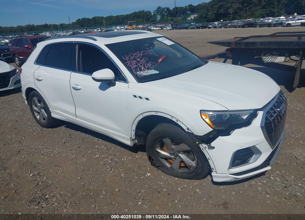 2020 AUDI Q3 PREMIUM 45 TFSI QUATTRO TIPTRONIC VIN: WA1AECF32L1075638