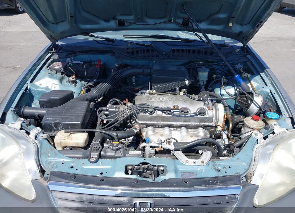 2000 HONDA CIVIC LX VIN: 2HGEJ6672YH500633