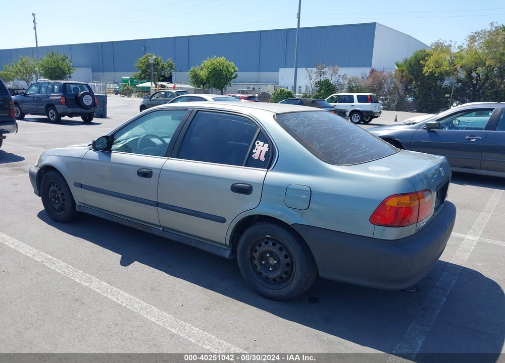 2000 HONDA CIVIC LX VIN: 2HGEJ6672YH500633