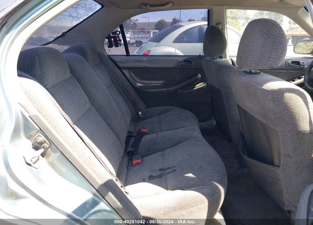 2000 HONDA CIVIC LX VIN: 2HGEJ6672YH500633