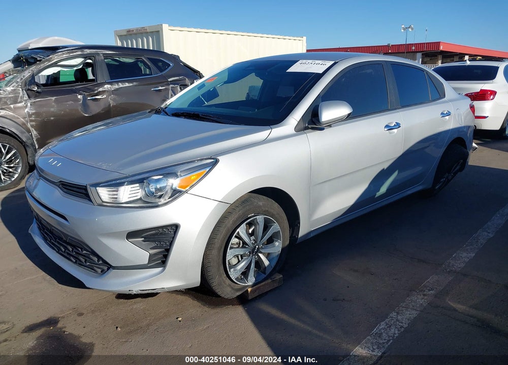 2022 KIA RIO S VIN: 3KPA24AD6NE462116