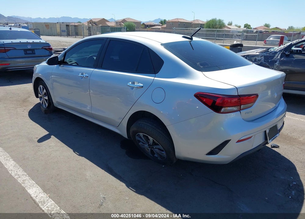 2022 KIA RIO S VIN: 3KPA24AD6NE462116
