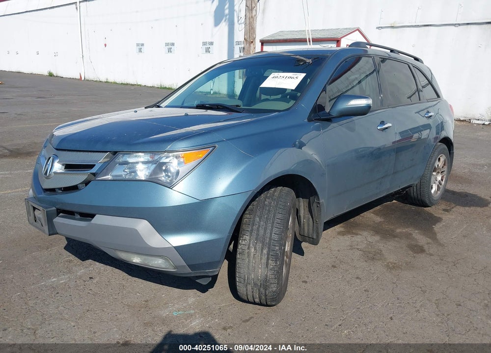 2008 ACURA MDX TECHNOLOGY PACKAGE VIN: 2HNYD28398H526159