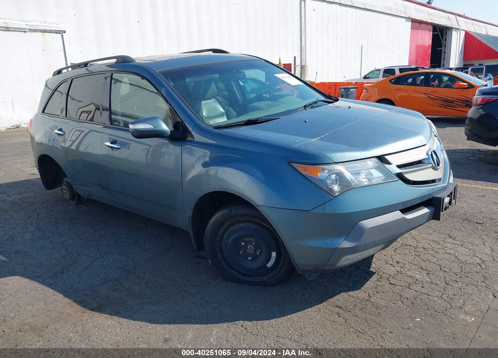 2008 ACURA MDX TECHNOLOGY PACKAGE VIN: 2HNYD28398H526159