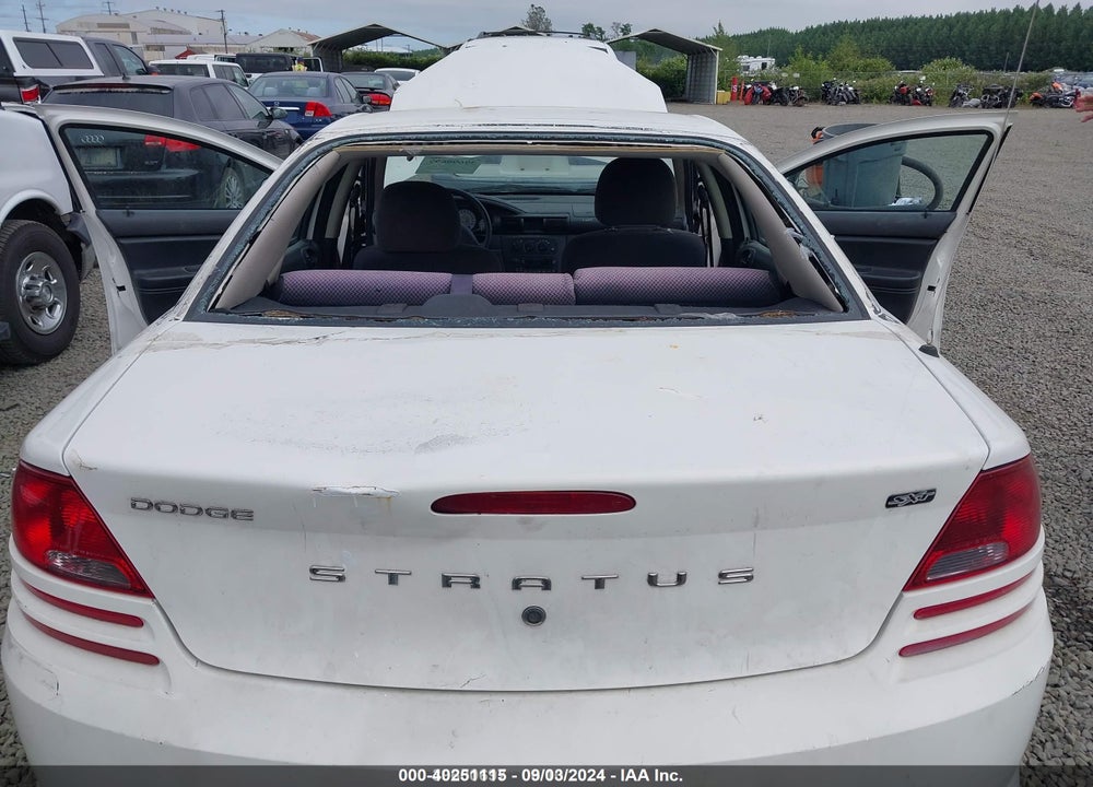 2005 DODGE STRATUS SXT VIN: 1B3EL46X95N565819
