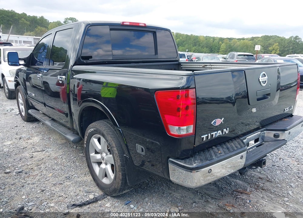 2008 NISSAN TITAN LE VIN: 1N6BA07C18N311437