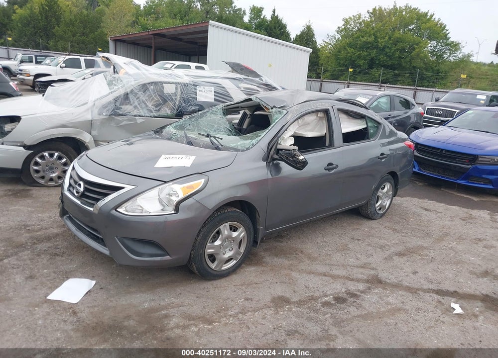 2019 NISSAN VERSA 1.6 S+ VIN: 3N1CN7AP5KL818769