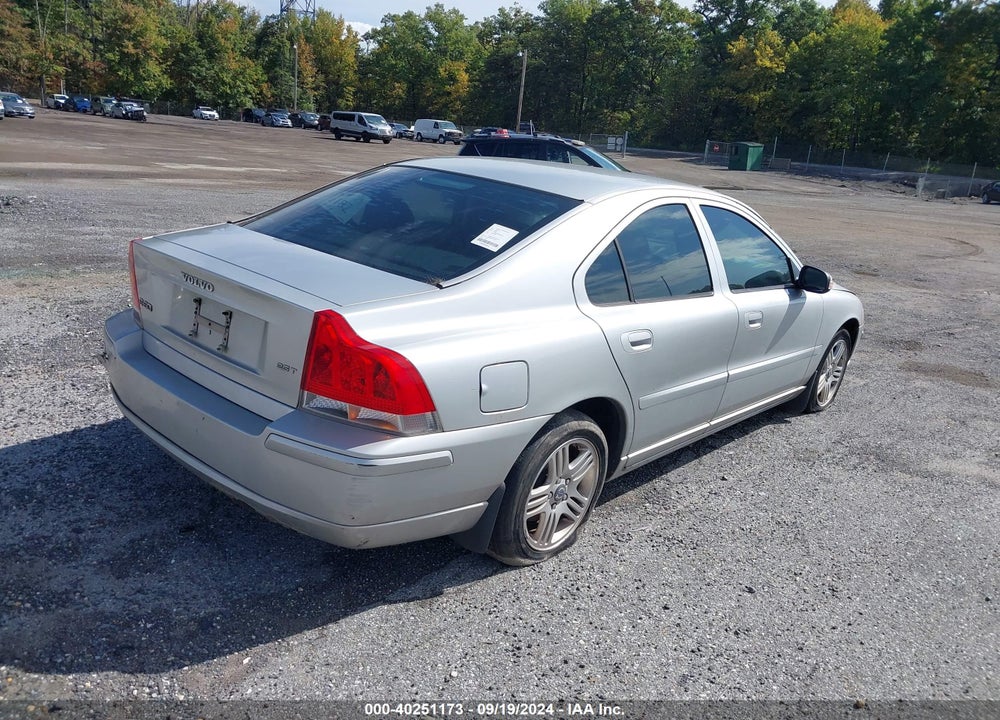 2008 VOLVO S60 2.5T VIN: YV1RS592082685338