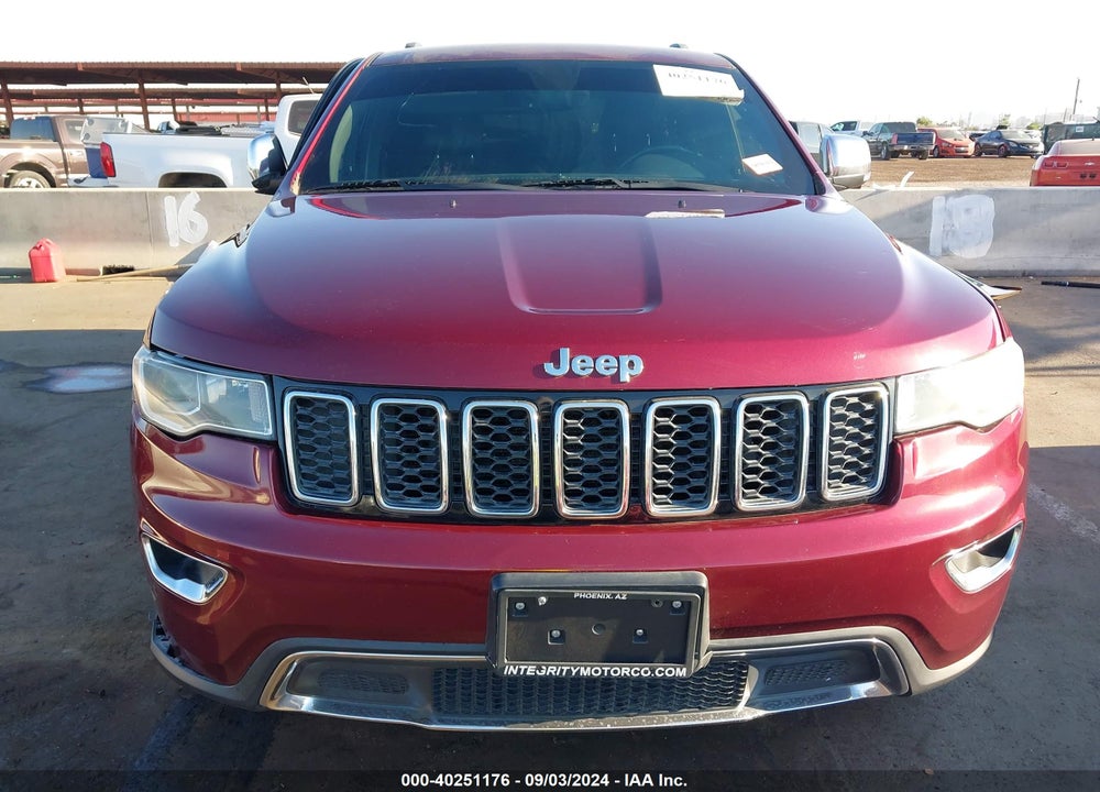 2018 JEEP GRAND CHEROKEE LIMITED 4X4 VIN: 1C4RJFBG7JC243936