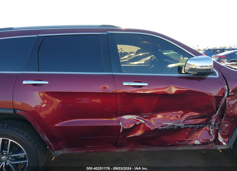 2018 JEEP GRAND CHEROKEE LIMITED 4X4 VIN: 1C4RJFBG7JC243936