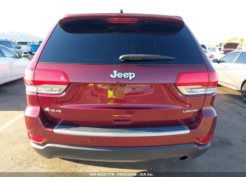 2018 JEEP GRAND CHEROKEE LIMITED 4X4 VIN: 1C4RJFBG7JC243936
