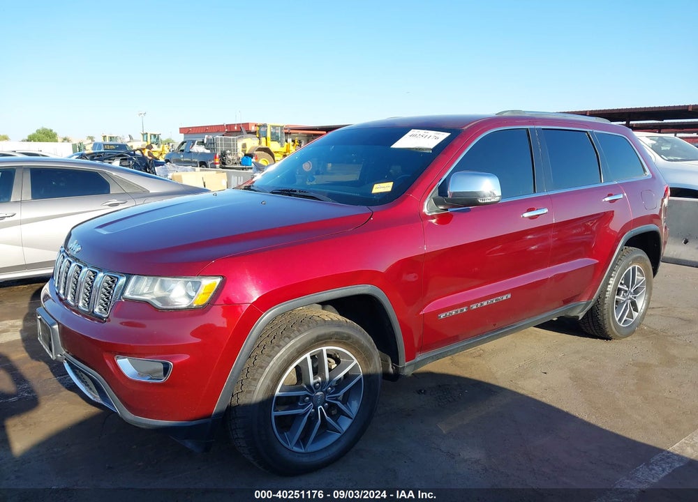 2018 JEEP GRAND CHEROKEE LIMITED 4X4 VIN: 1C4RJFBG7JC243936