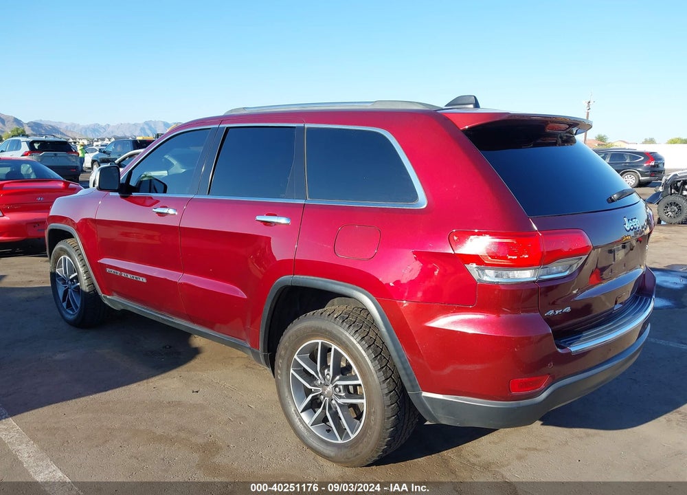 2018 JEEP GRAND CHEROKEE LIMITED 4X4 VIN: 1C4RJFBG7JC243936
