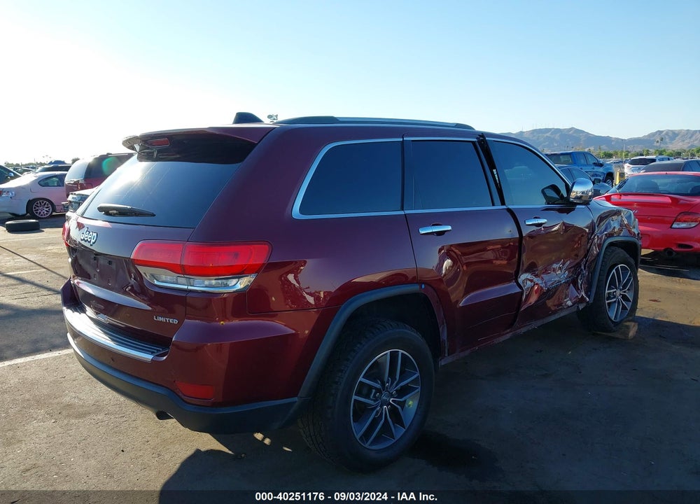 2018 JEEP GRAND CHEROKEE LIMITED 4X4 VIN: 1C4RJFBG7JC243936