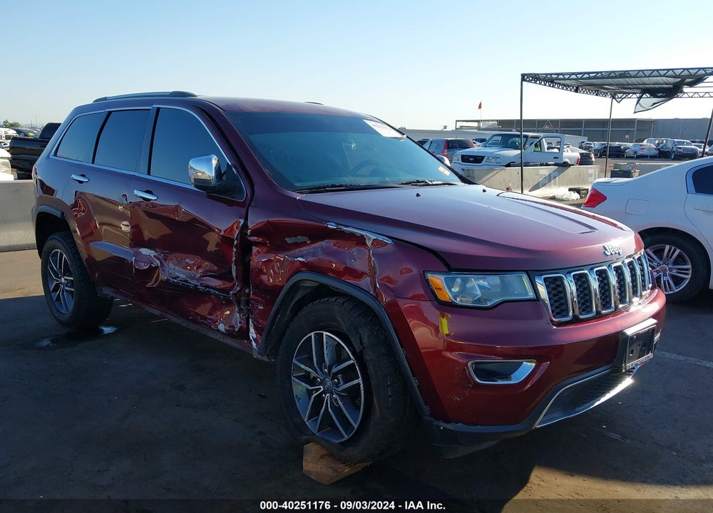 2018 JEEP GRAND CHEROKEE LIMITED 4X4 VIN: 1C4RJFBG7JC243936