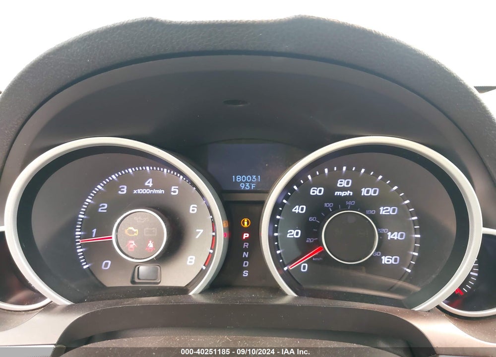 2010 ACURA TL 3.7 VIN: 19UUA9F53AA000352