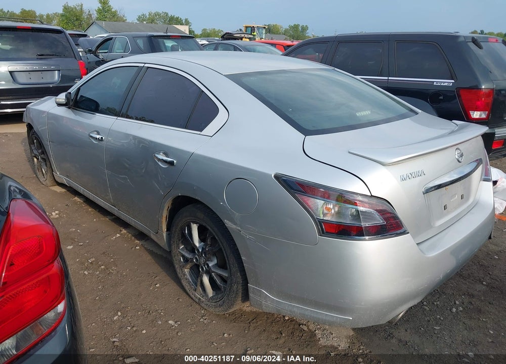 2013 NISSAN MAXIMA 3.5 SV VIN: 1N4AA5APXDC831199