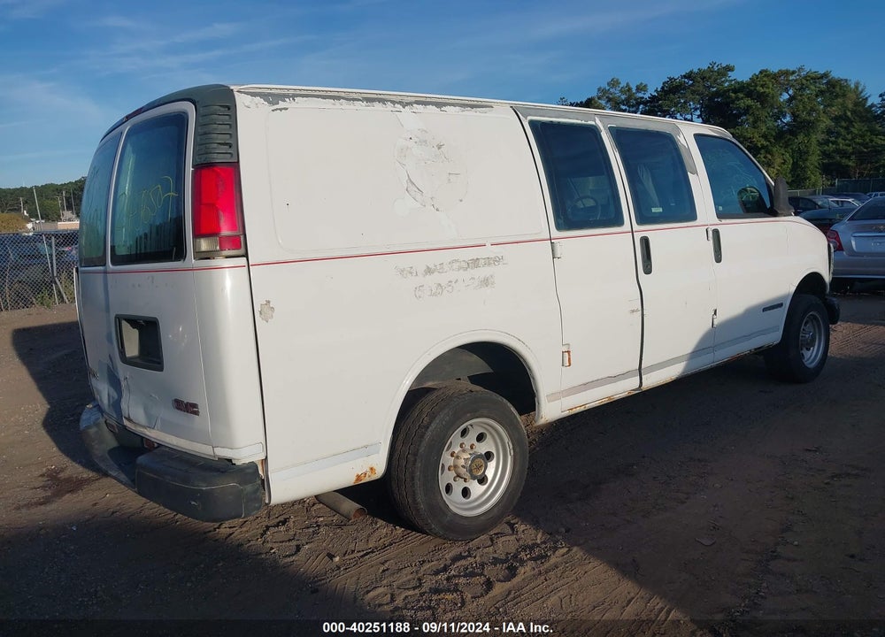 1999 GMC SAVANA STANDARD VIN: 1GTGG25R6X1009190