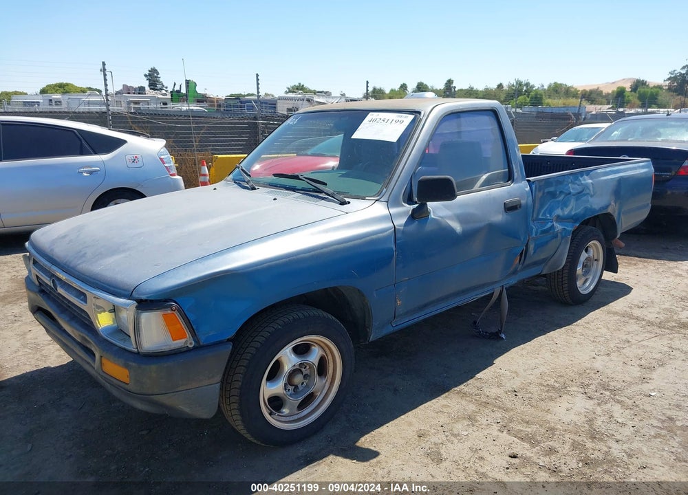 1994 TOYOTA PICKUP 1/2 TON SHORT WHLBASE STB VIN: 4TARN81A9RZ281279
