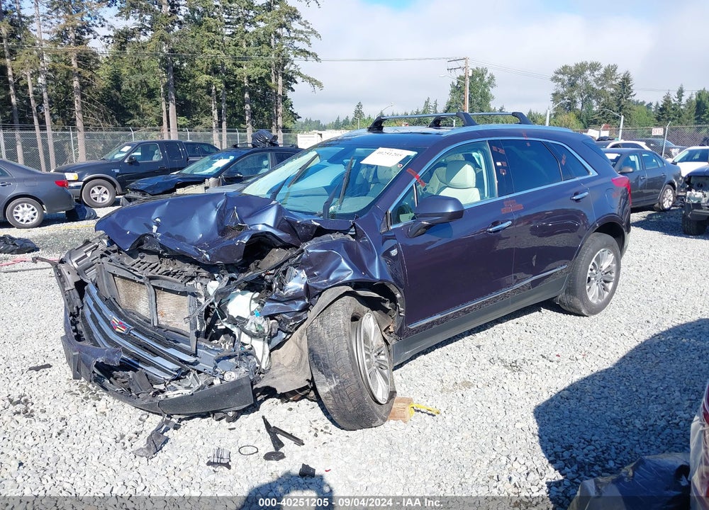 2018 CADILLAC XT5 LUXURY VIN: 1GYKNDRS7JZ127633