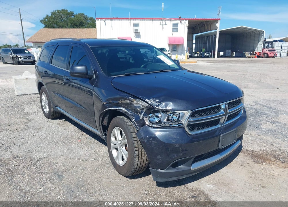 2013 DODGE DURANGO SXT VIN: 1C4RDJAGXDC683181