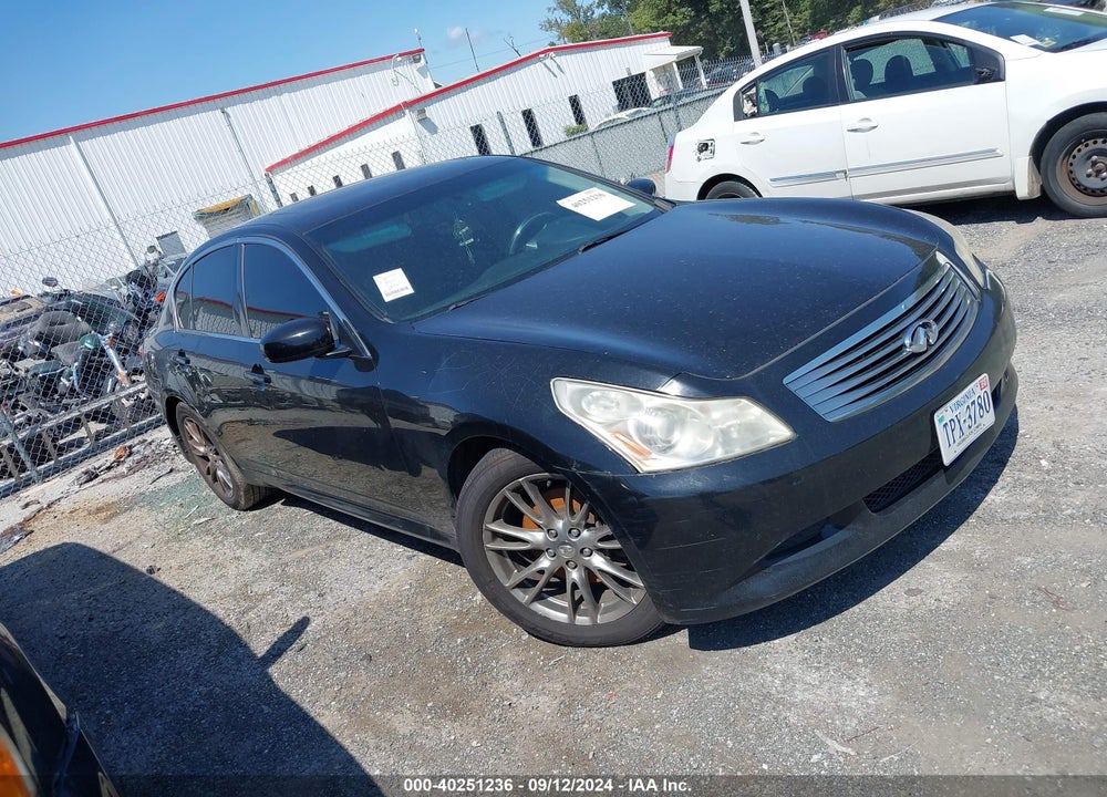 2008 INFINITI G35X VIN: JNKBV61F38M263117