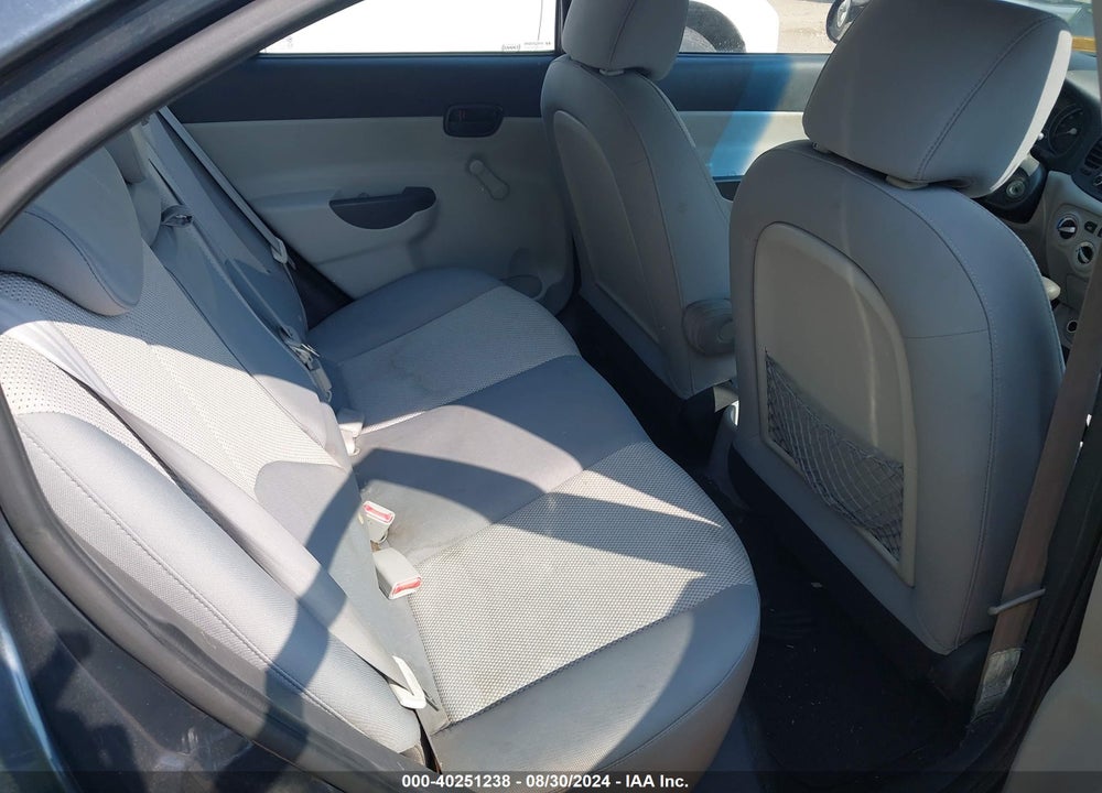 2011 HYUNDAI ACCENT GLS VIN: KMHCN4AC6BU604321