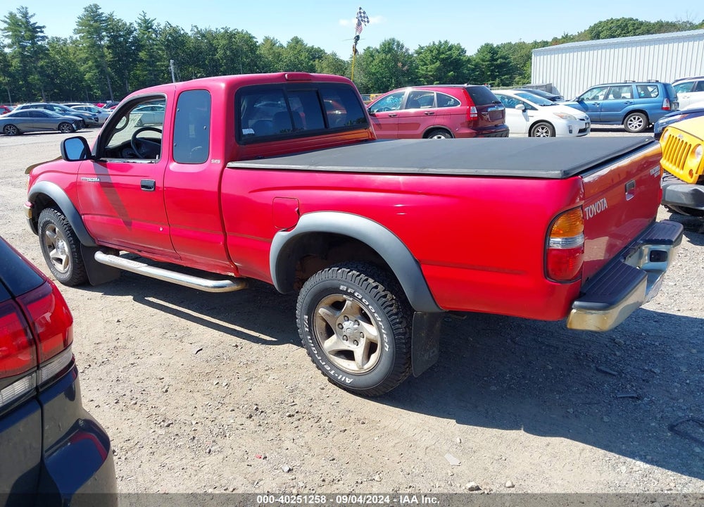2002 TOYOTA TACOMA VIN: 5TEWN72N42Z030067