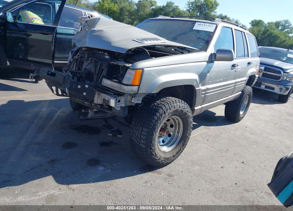 1998 JEEP GRAND CHEROKEE LIMITED VIN: 1J4GZ88ZXWC267279