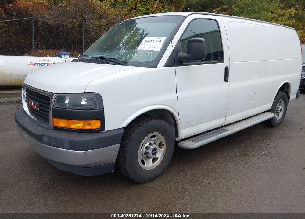 2019 GMC SAVANA 2500 WORK VAN VIN: 1GTW7AFG9K1250026