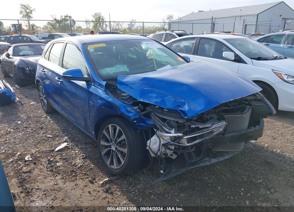 2018 HYUNDAI ELANTRA GT VIN: KMHH35LE5JU031152