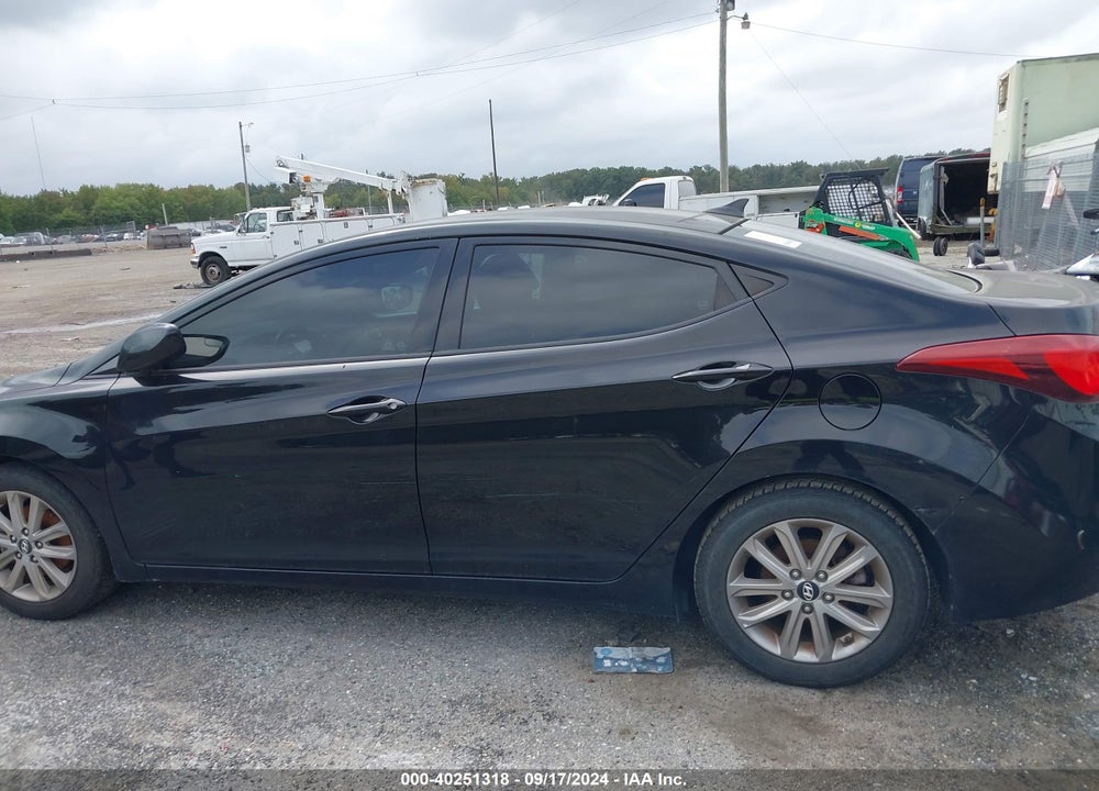 2014 HYUNDAI ELANTRA SE VIN: 5NPDH4AEXEH497922