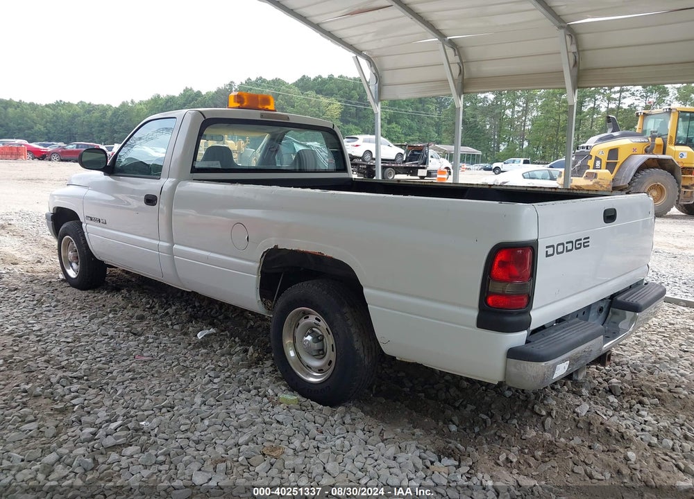 2000 DODGE RAM 1500 ST VIN: 1B7HC16Y1YS574491